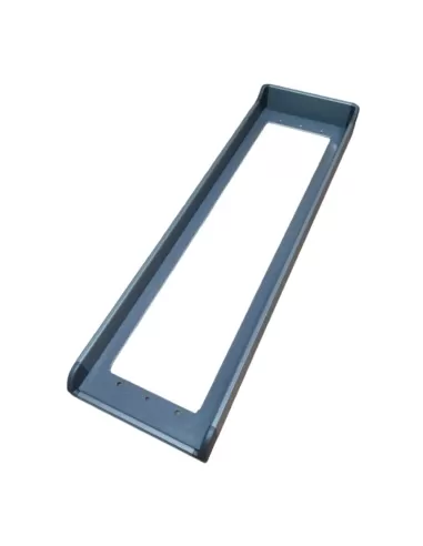 Cadre Vimar 9213/35 avec protection, 3 modules, 1 rangée, gris sable